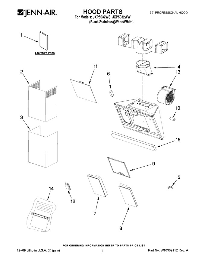Diagram for JXP5032WW