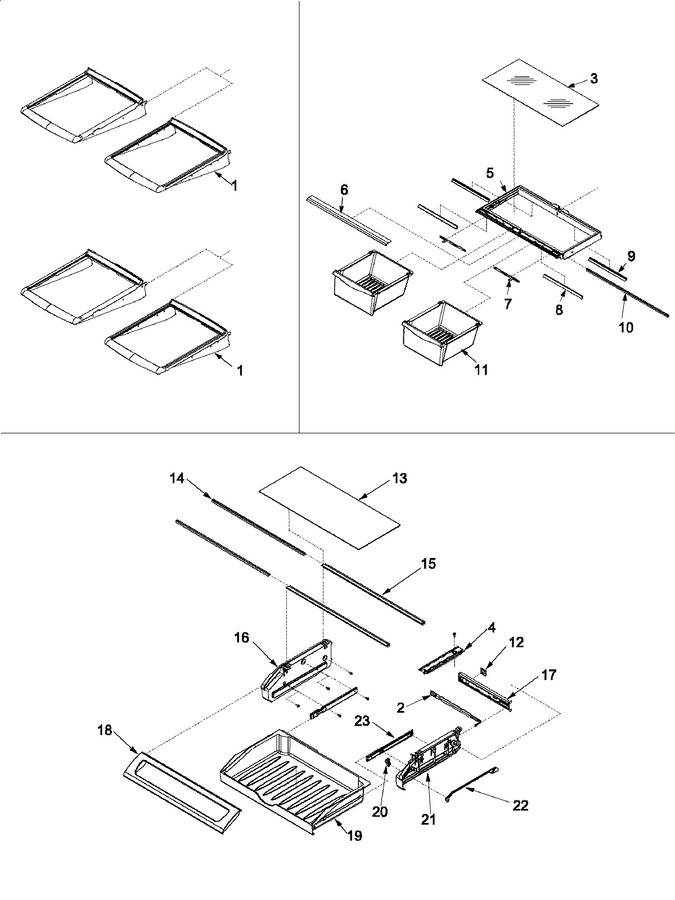 Diagram for KBRA20ELWH0 (BOM: PKBRA20ELW0)