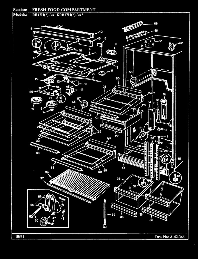 Diagram for RB17HA-3A (BOM: 9B50A)