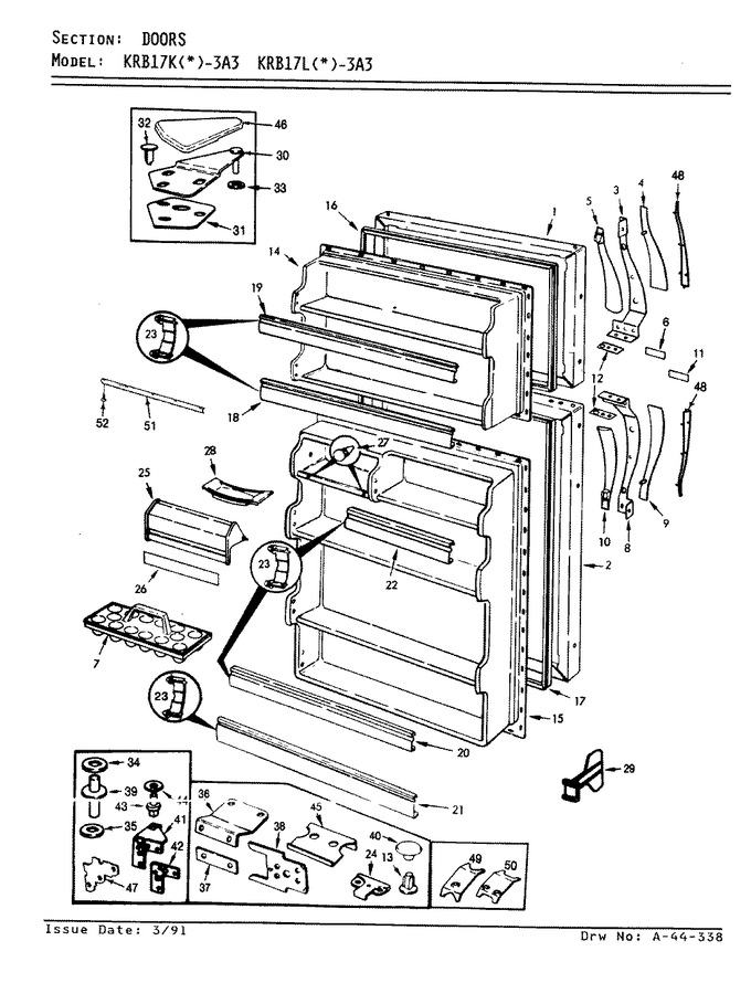 Diagram for KRB17KA3A3 (BOM: AF30A)