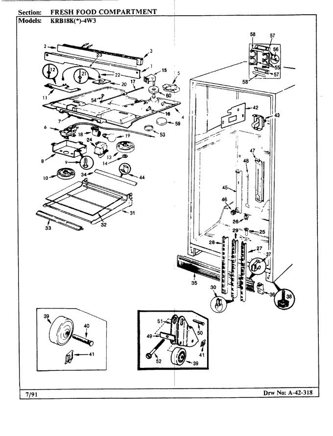 Diagram for KRB18KN4W3 (BOM: BF42B)