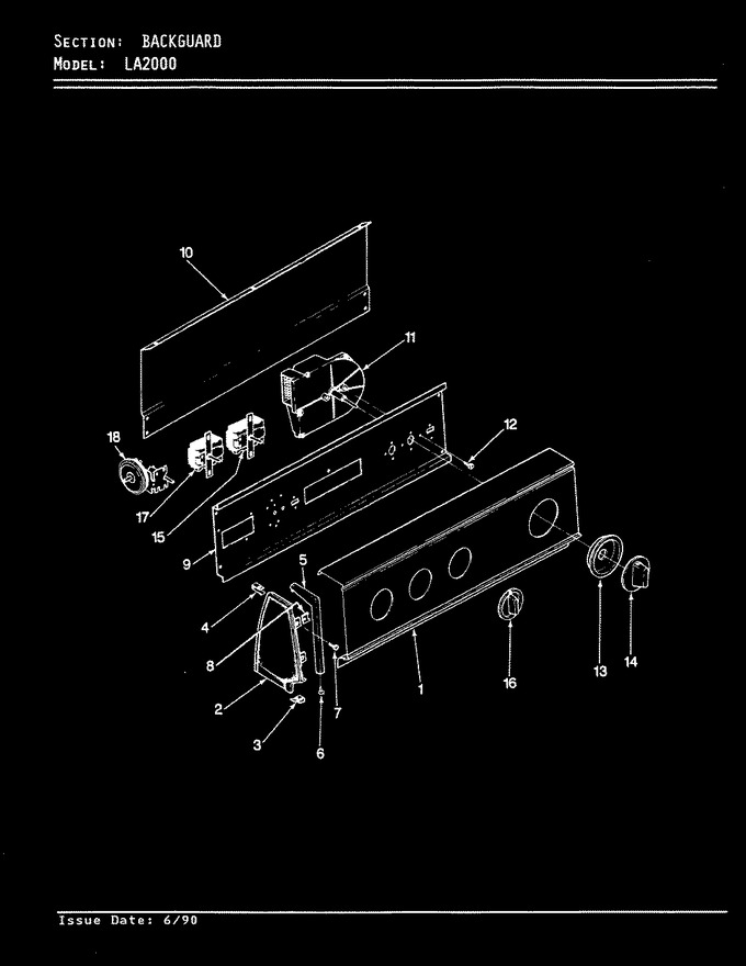 Diagram for LA2000A