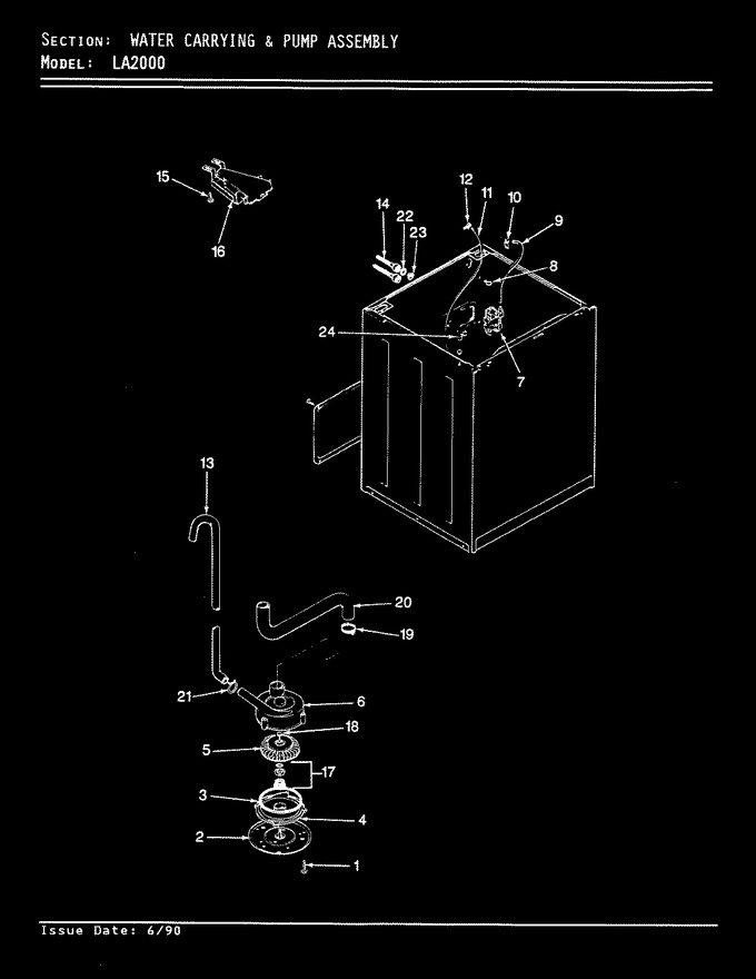 Diagram for LA2000A