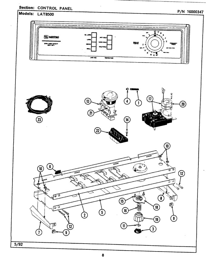 Diagram for LAT8500AAL