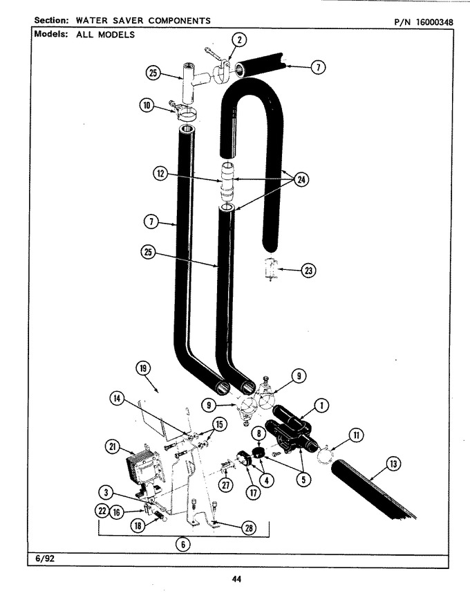 Diagram for LAW7500AAW