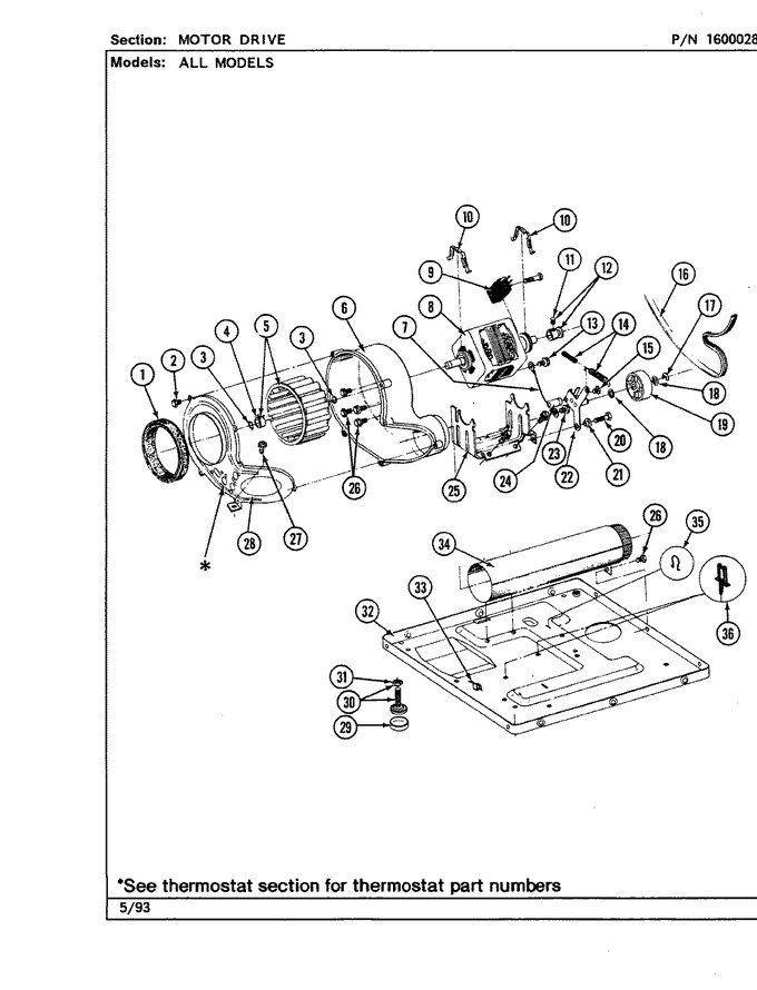 Diagram for LDG8600AAL