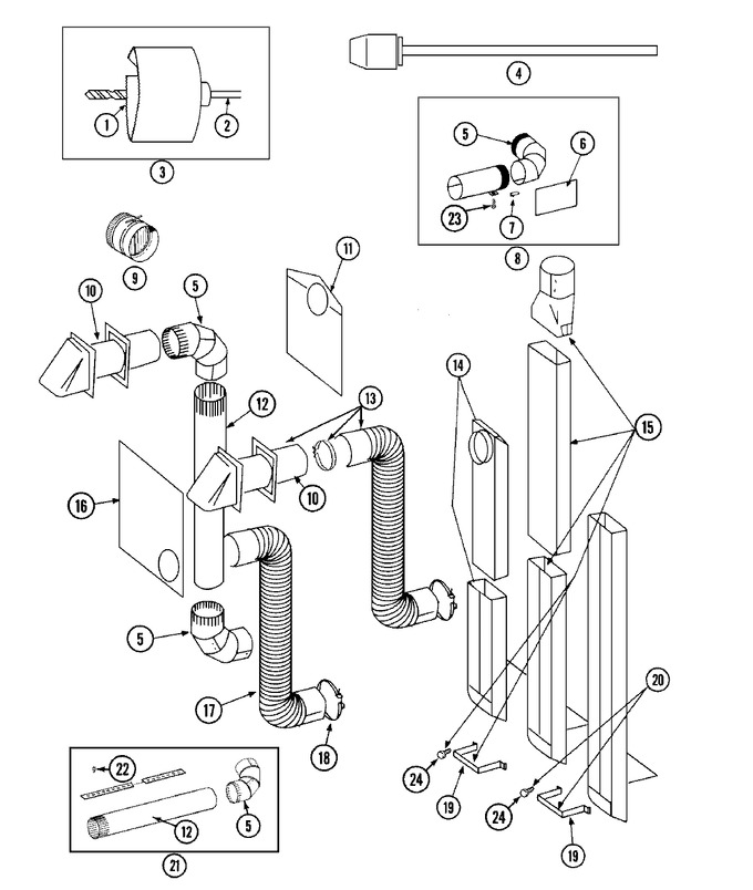 Diagram for LDG8424ABE