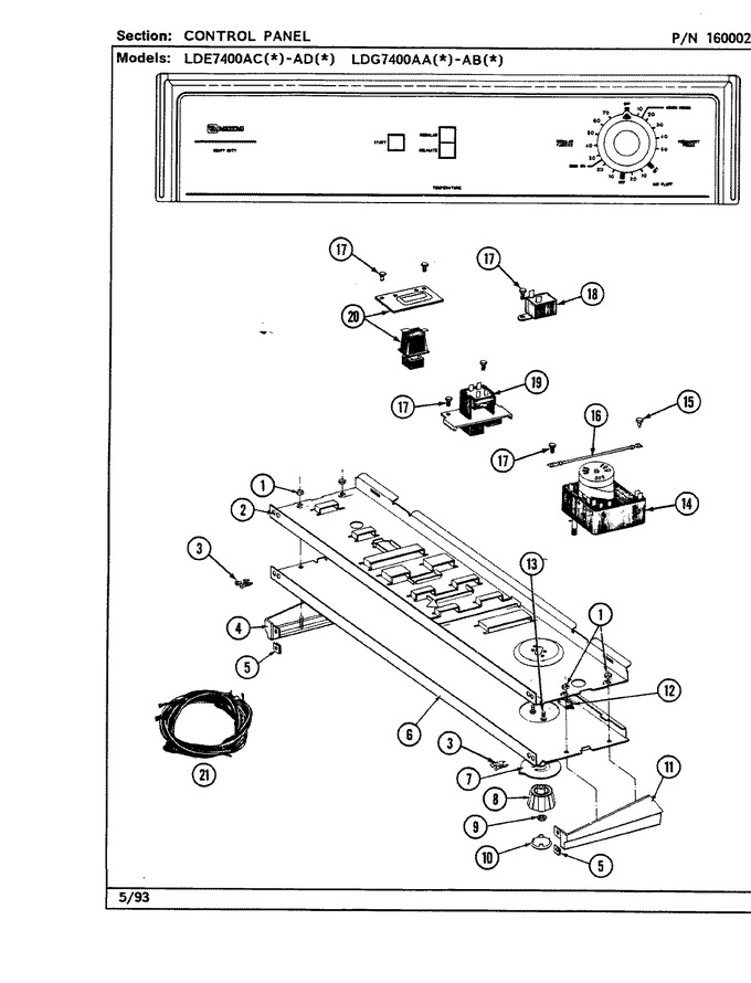 Diagram for LDG7400AAW