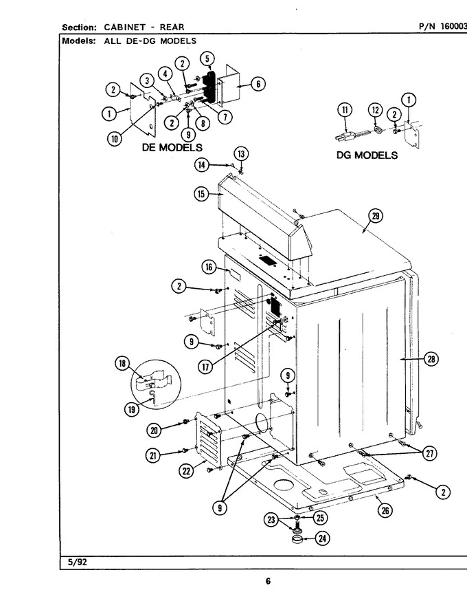 Diagram for LDE7500ACE