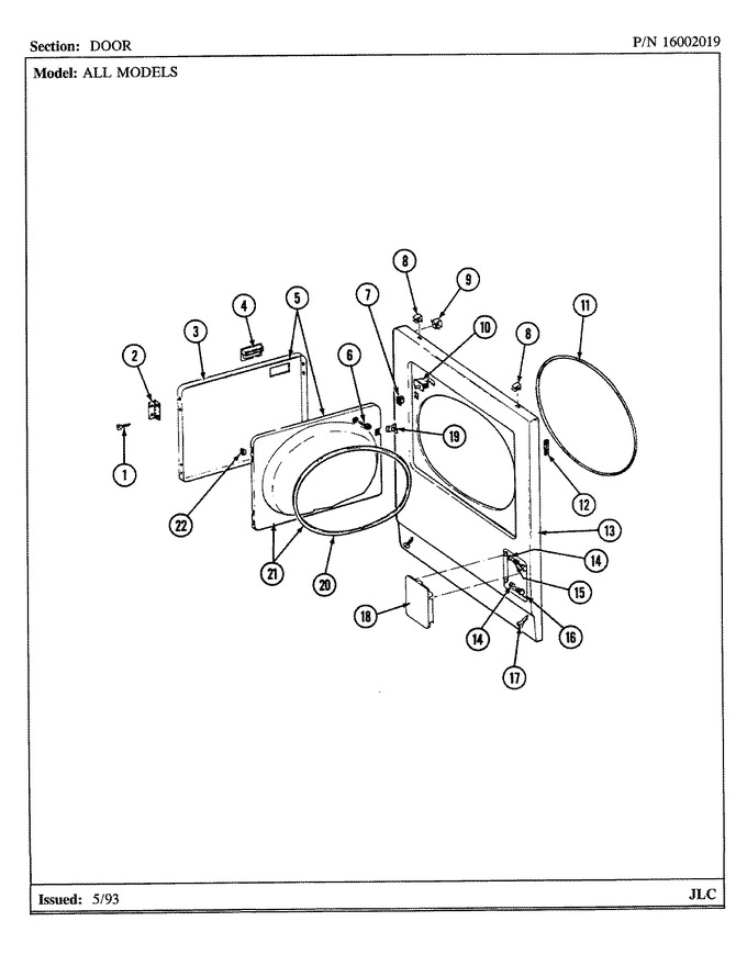 Diagram for LDG7500ABM