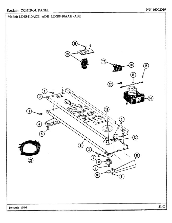 Diagram for LDE8410ADL