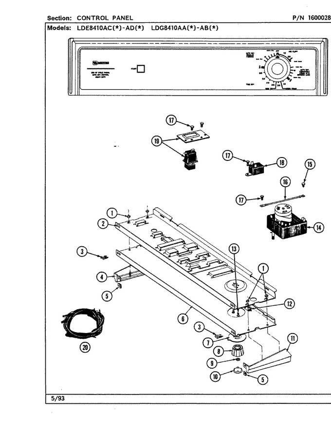 Diagram for LDG8410AAL