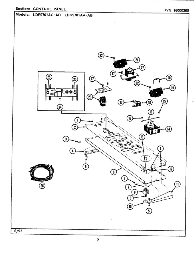 Diagram for LDE9701ADW