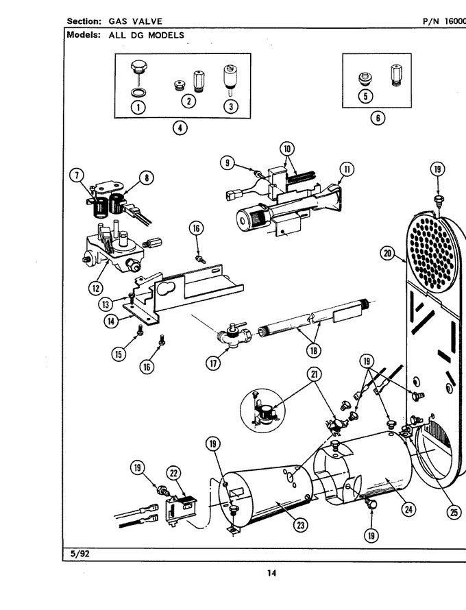 Diagram for LDG7500AAE