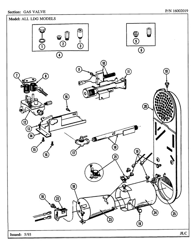Diagram for LDG7500ABM