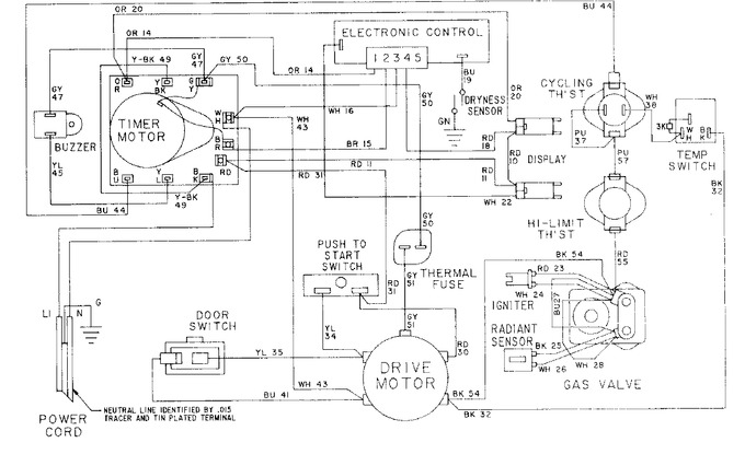 Diagram for LDG8704AAM