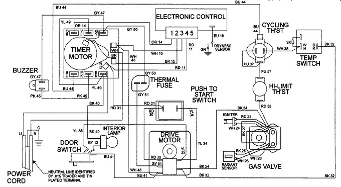 Diagram for LDG9606AAE