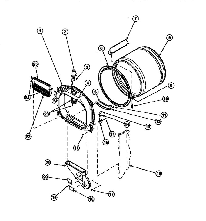 Diagram for LE8407W2 (BOM: PLE8407W2)