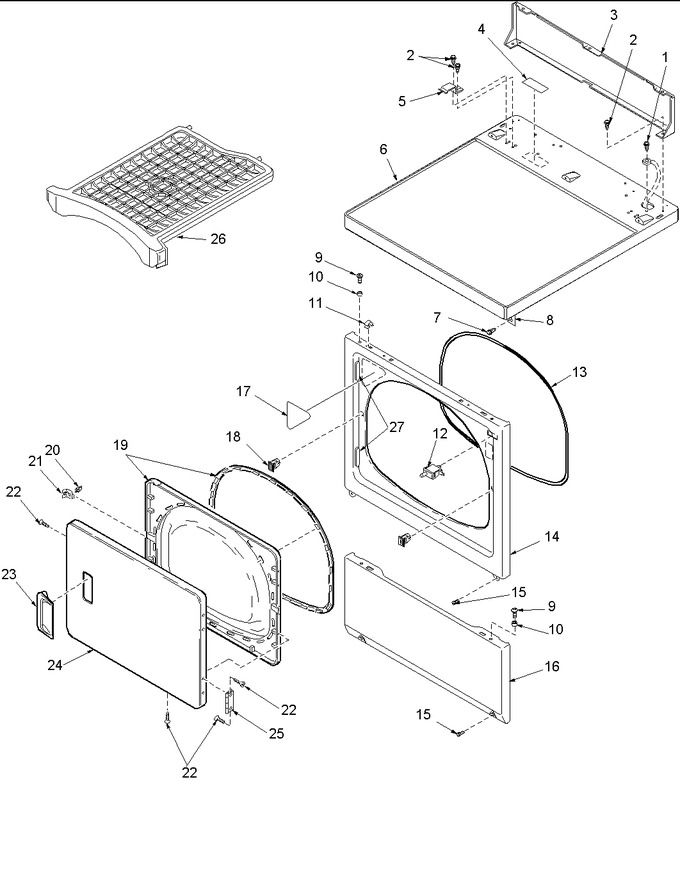 Diagram for LED20AW (BOM: PLED20AW)