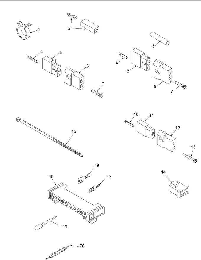 Diagram for LED57AW (BOM: PLED57AW)