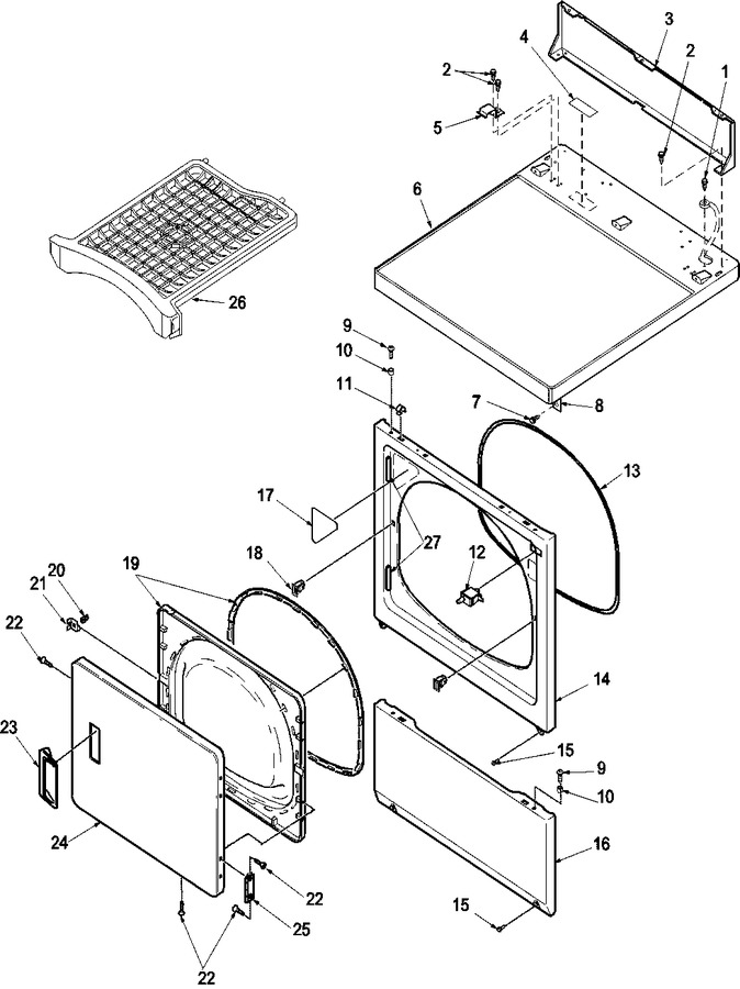 Diagram for LEA90AW (BOM: PLEA90AW)