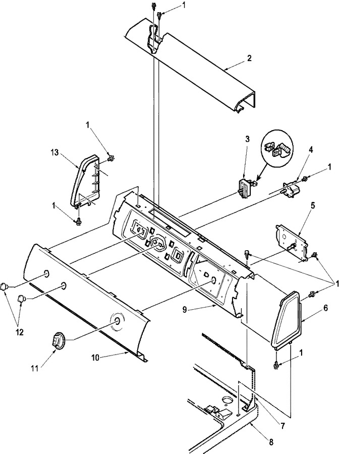 Diagram for LES34AW (BOM: PLES34AW)