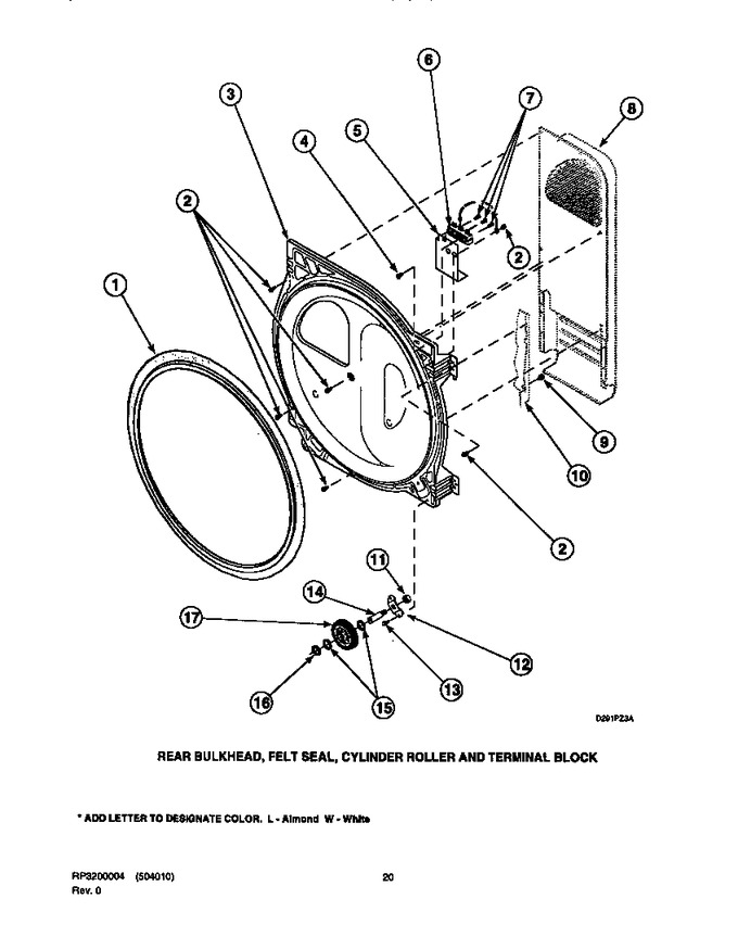Diagram for LES33AW (BOM: PLES33AW)