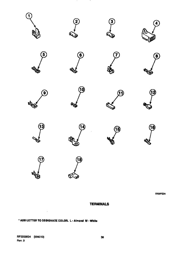 Diagram for LES33AW (BOM: PLES33AW)