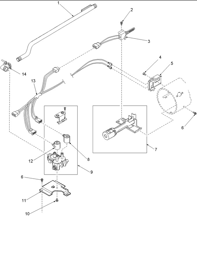 Diagram for LGA50AW (BOM: PLGA50AW)