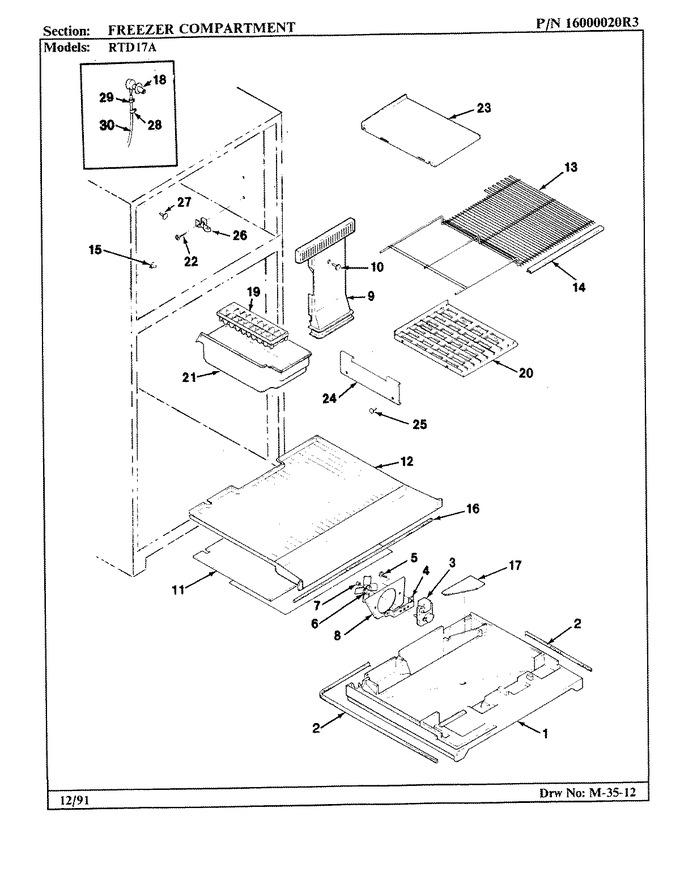 Diagram for RTD17A (BOM: AH31A)