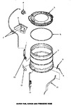 Diagram for 12 - Outer Tub, Cover & Pressure Hose