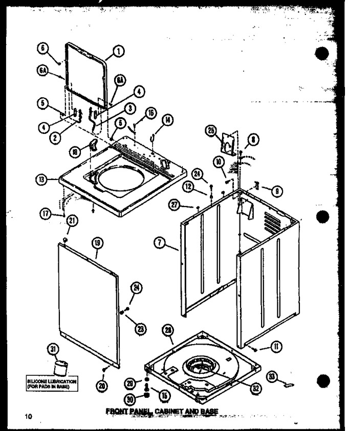 Diagram for LW3303W (BOM: P1164316W W)