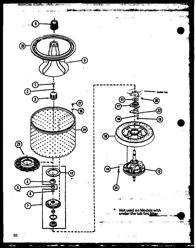 Diagram for LW3403W (BOM: P1164319W W)