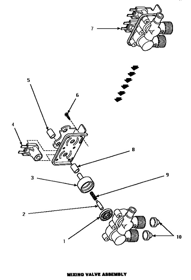 Diagram for LW4303W (BOM: P1163303W W)