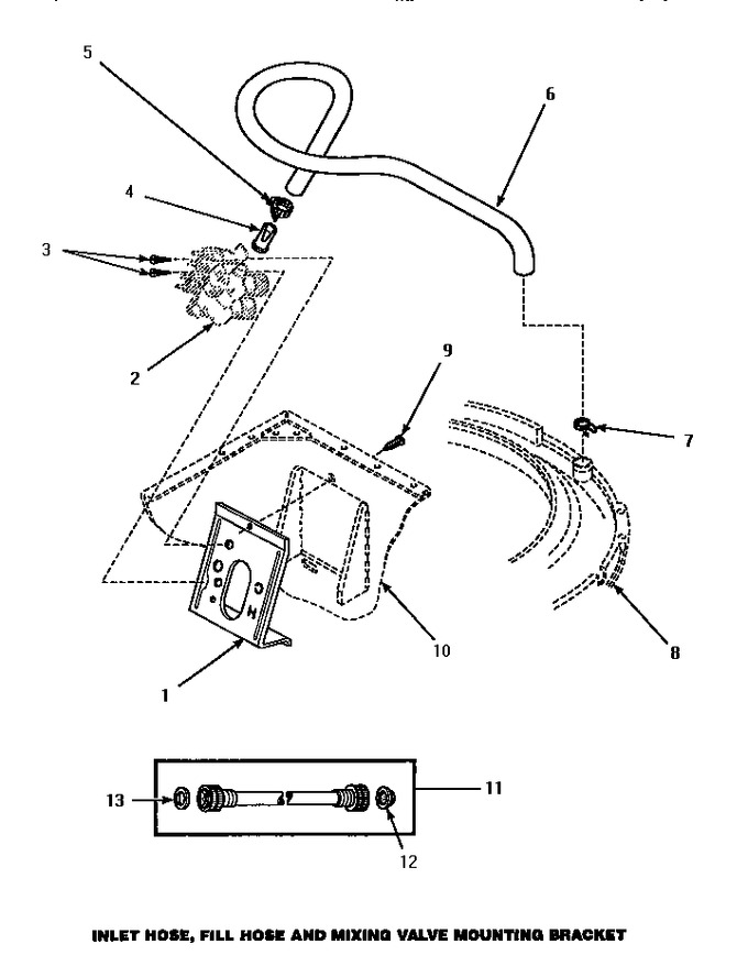 Diagram for LW6111WB (BOM: PLW6111WB A)