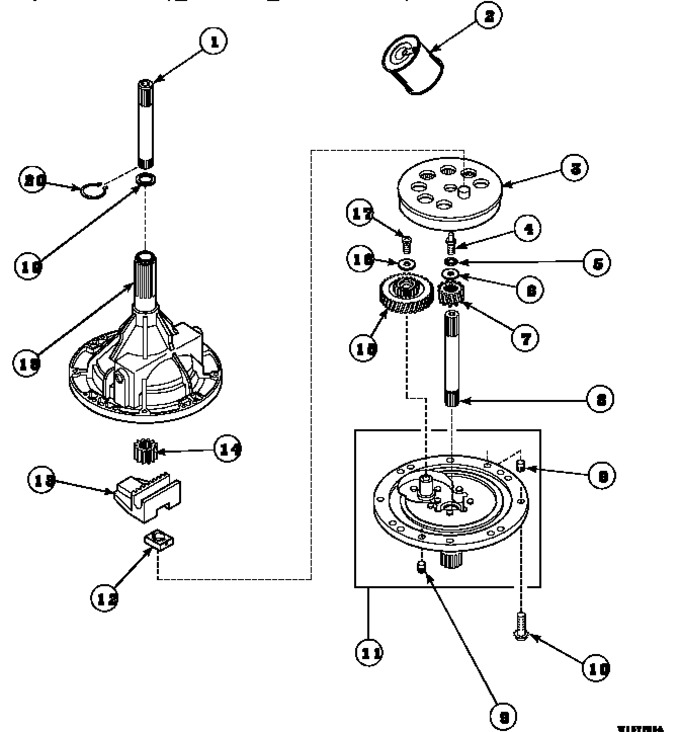 Diagram for LW8203W2B (BOM: PLW8203W2 B)
