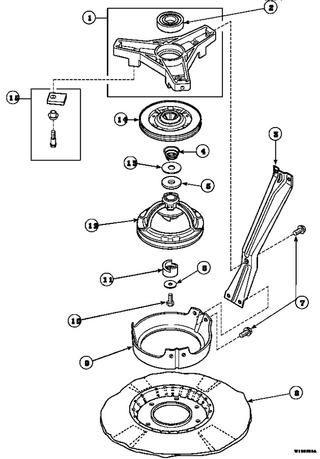 Diagram for LW8203W2B (BOM: PLW8203W2 B)