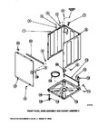 Diagram for 06 - Front Panel, Base Assy And Cabinet Assy