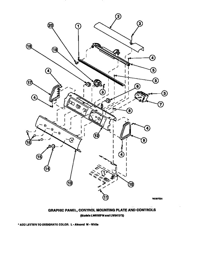 Diagram for LW8312L2 (BOM: PLW8312L2 A)