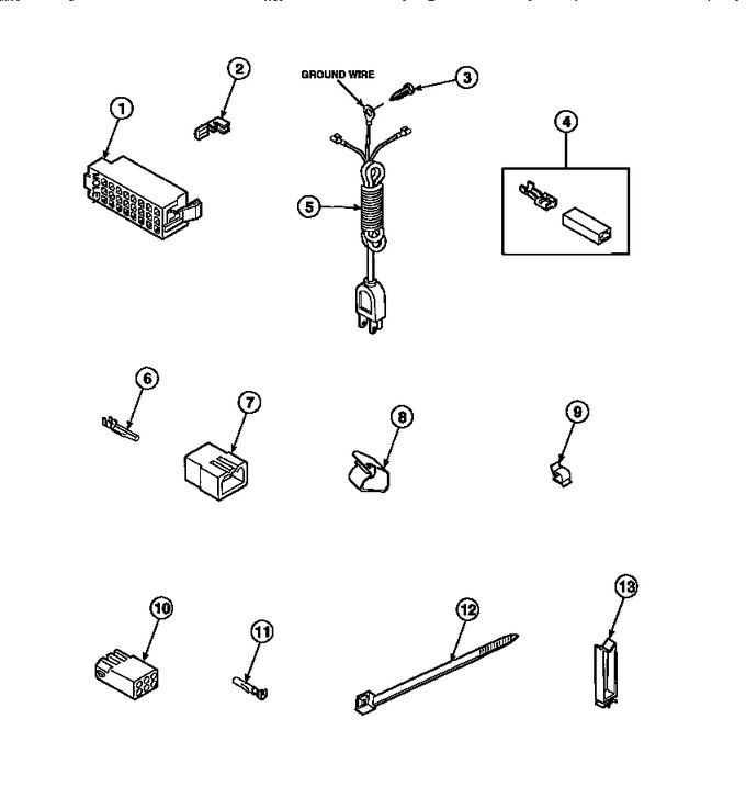 Diagram for LW8413L2 (BOM: PLW8413L2 B)