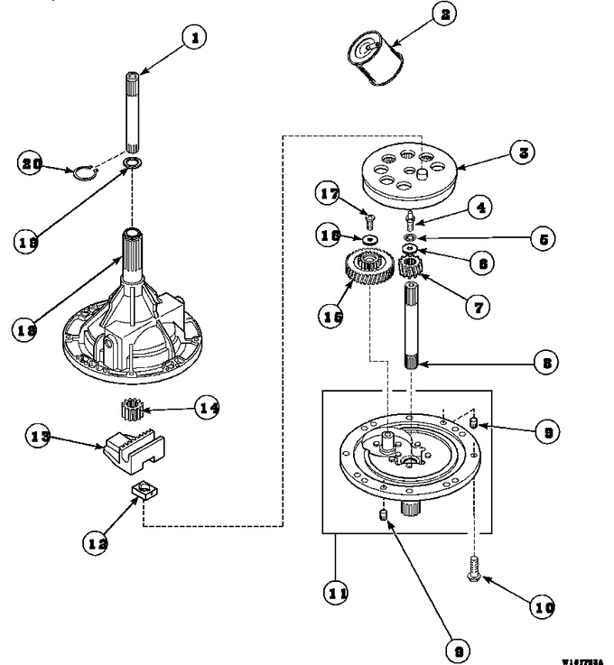 Diagram for LW8463L2 (BOM: PLW8463L2)