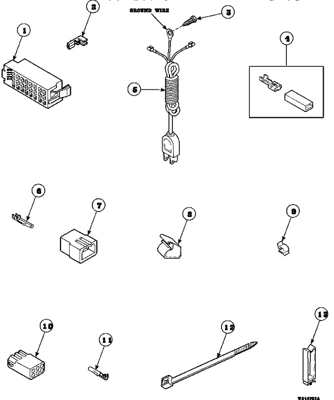 Diagram for LW8363W2 (BOM: PLW8363W2)