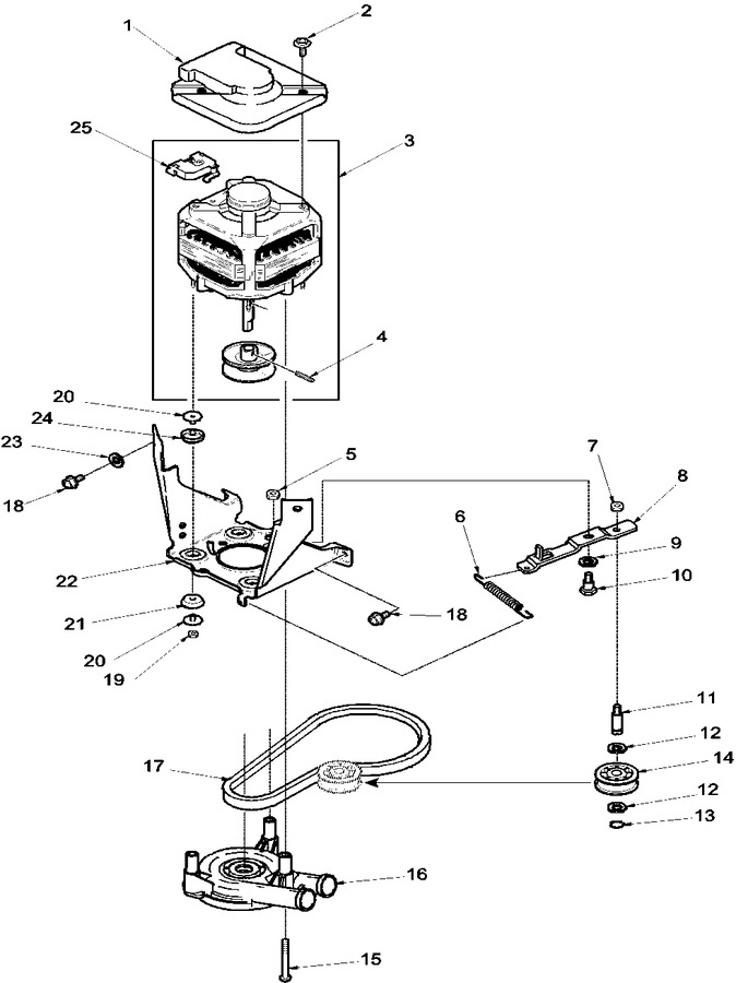 Diagram for LWA20AW (BOM: PLWA20AW)
