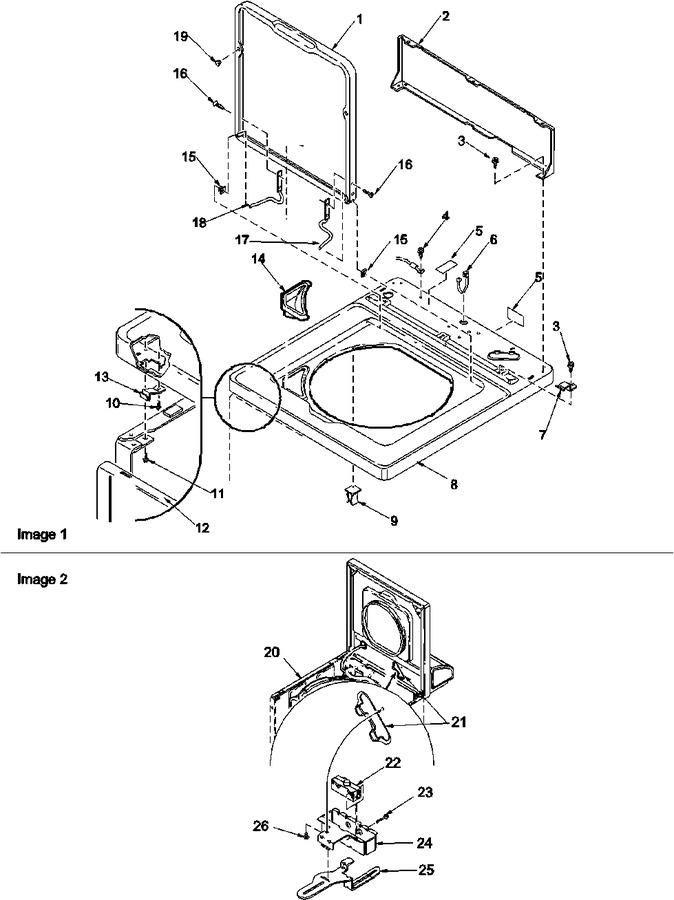 Diagram for LWD67AW (BOM: PLWD67AW)