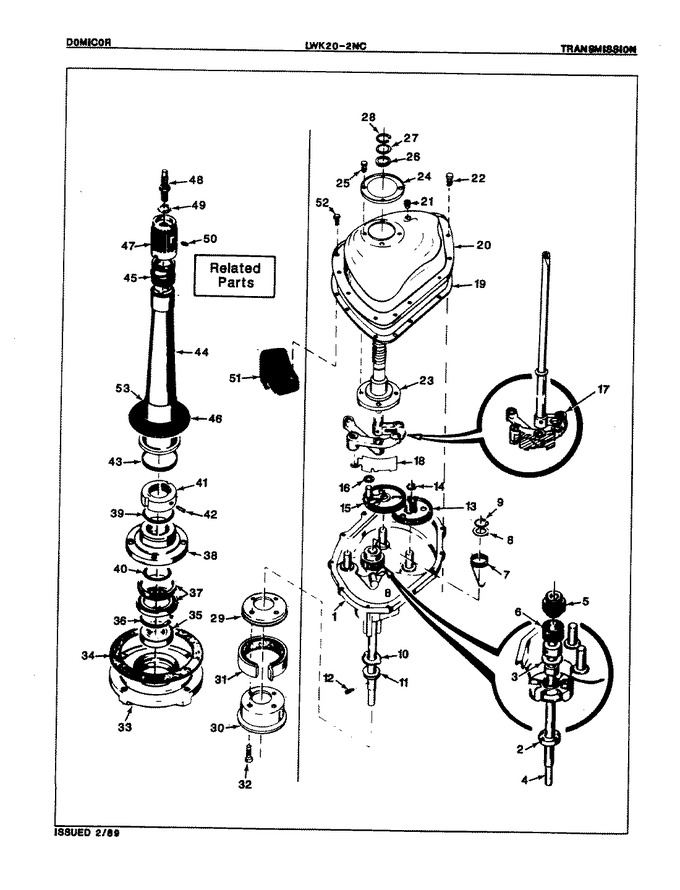Diagram for LWK202AC