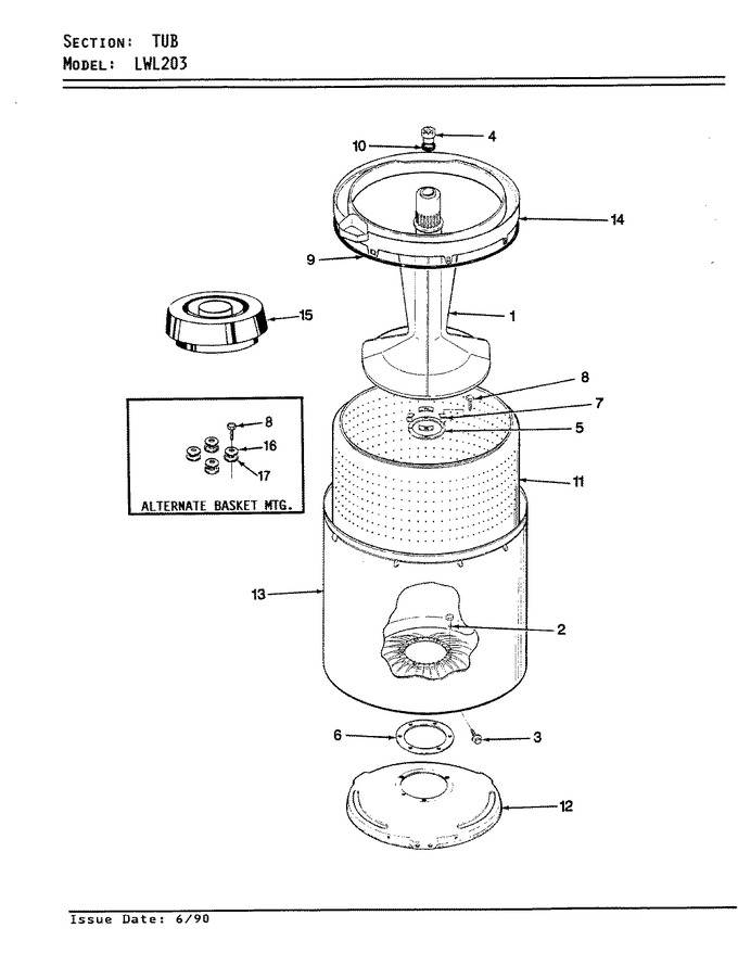 Diagram for LWL203A