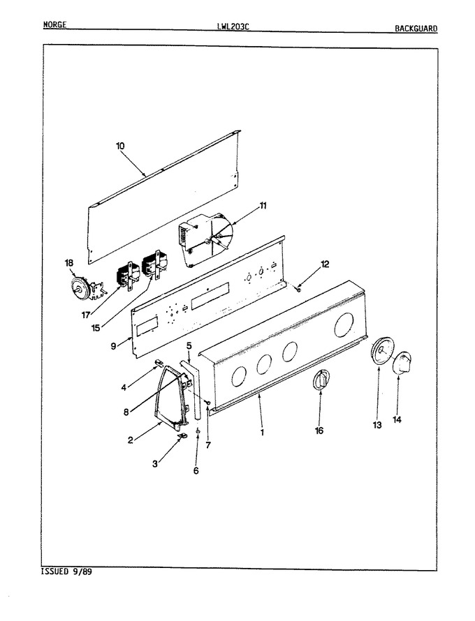 Diagram for LWL203WC