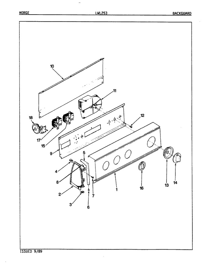 Diagram for LWL253W