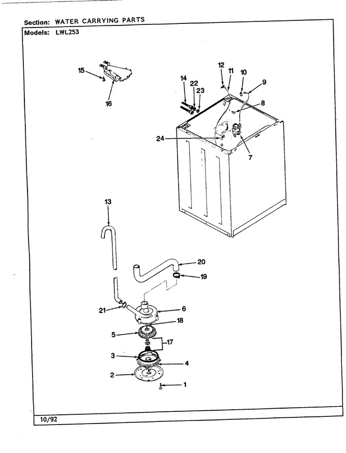 Diagram for LWL253A