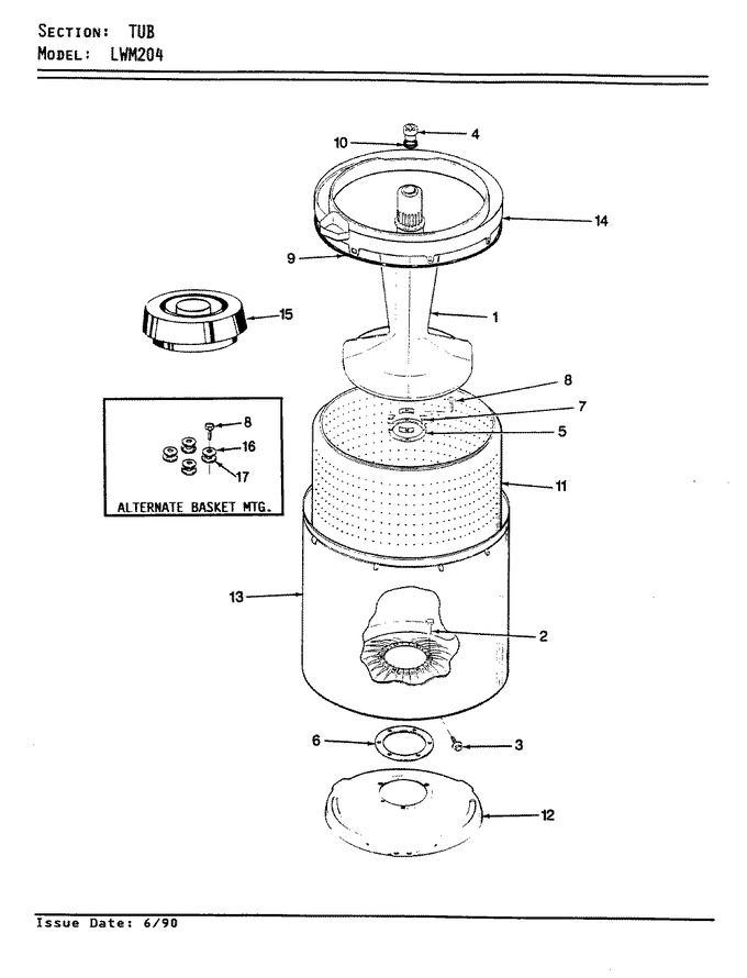 Diagram for LWM204H